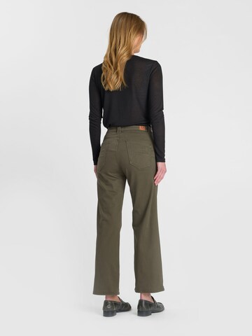 Wide Leg Jean 'PULPHI24' Le Temps Des Cerises en vert