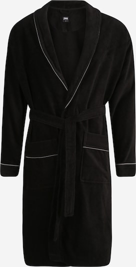 JBS OF DENMARK Badjas lang  in de kleur Zwart / Wit, Productweergave