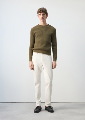 MANGO MAN Regular Jeans 'Patrickc' in White