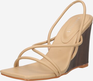 Warehouse Sandal in Beige: front