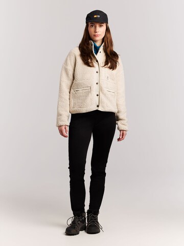 PROTEST Fleece jas 'PRTLUX' in Wit
