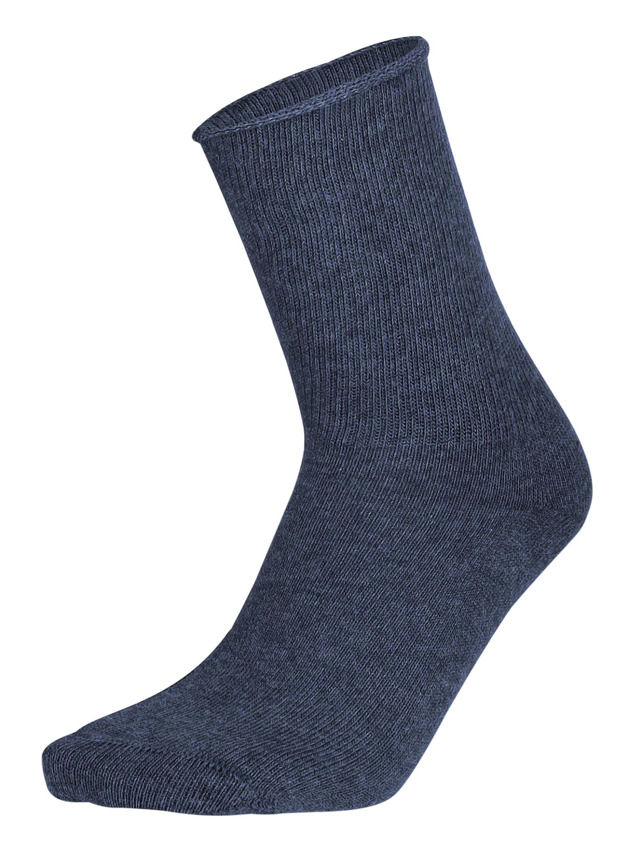 Chaussettes 'Relax Soft' Hudson en bleu : devant