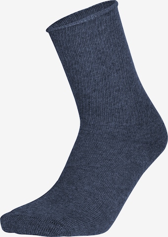 Chaussettes 'Relax Soft' Hudson en bleu : devant