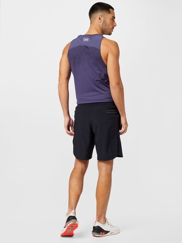 UNDER ARMOUR regular Sportsbukser i sort