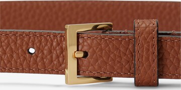 Ceinture Lauren Ralph Lauren en marron : devant