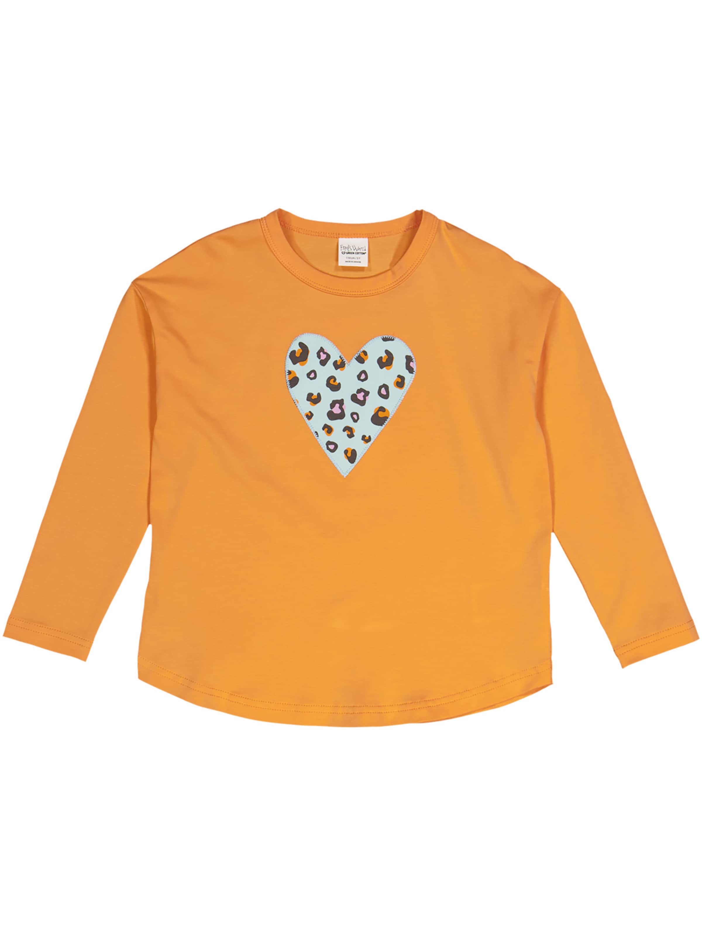 Fred's World by GREEN COTTON - Camisola em laranja: frente
