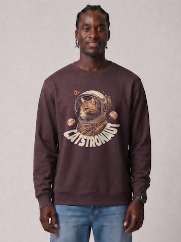 Watapparel Sweatshirt in Rood: voorkant