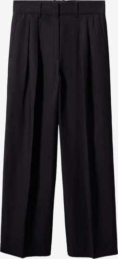MANGO Kalhoty se sklady v pase 'Biel' - černá, Produkt