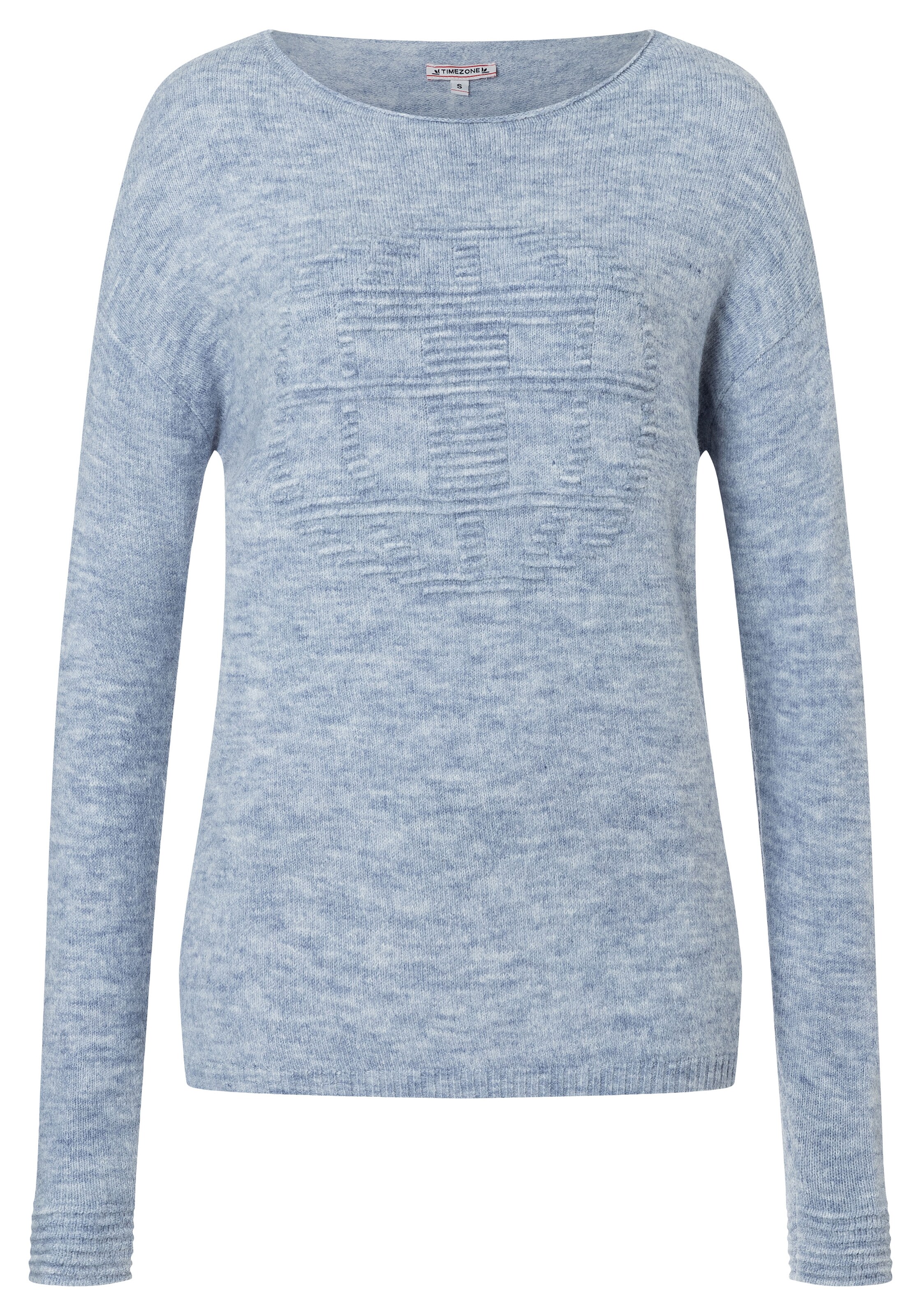 TIMEZONE Pullover 'Fancy' in Blau: Vorderseite