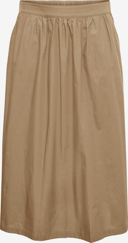 Vero Moda Curve Rok in Zilver: voorkant