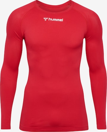 T-Shirt fonctionnel 'Comfort 2.0' Hummel en rouge : devant