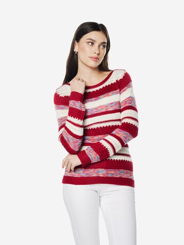 KOROSHI Sveter - Červená