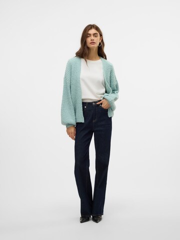 VERO MODA Πλεκτή ζακέτα 'VMJULIETTE' σε πράσινο