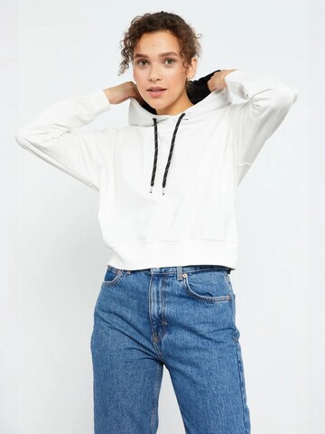 Felpa di Tommy Life in bianco