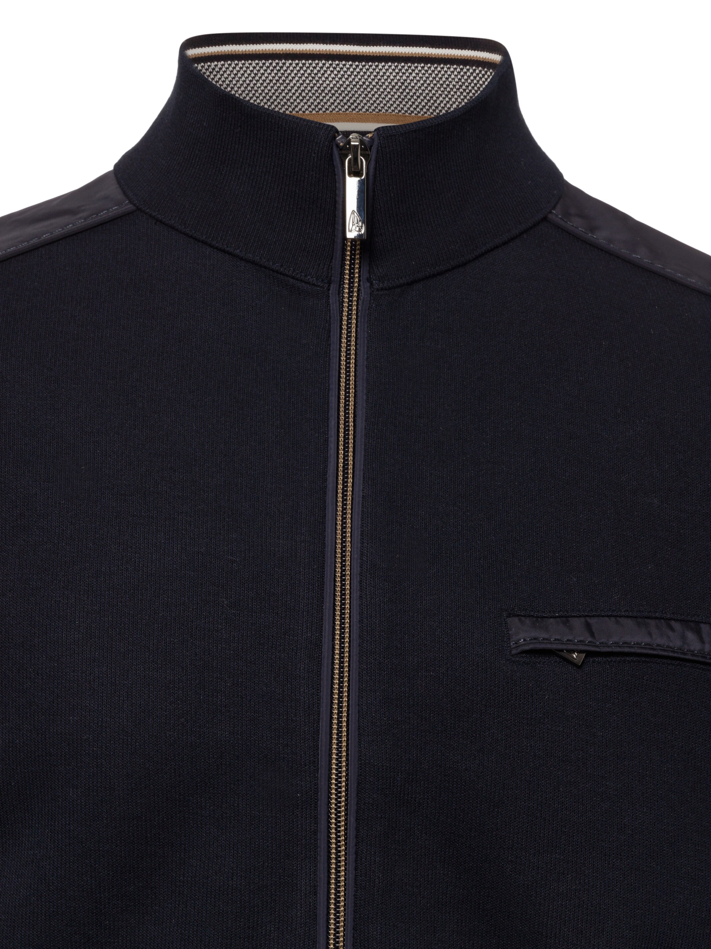 Andrew James Sweatvest in Blauw