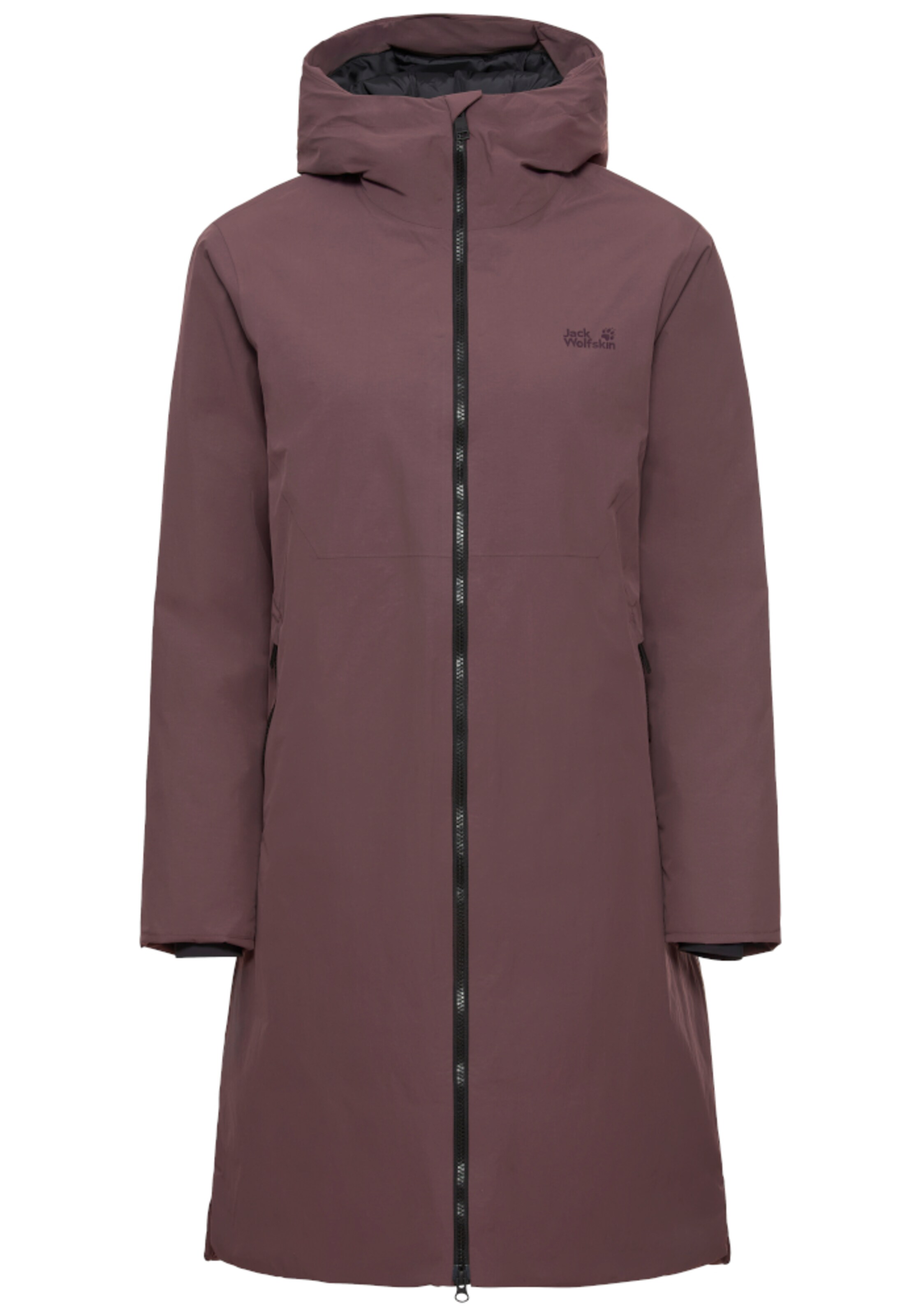 JACK WOLFSKIN Outdoormantel in Rot: Vorderseite
