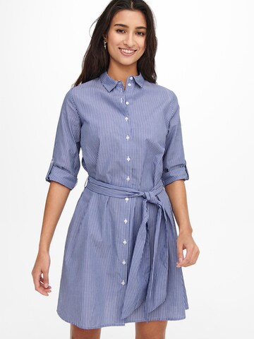 JDY Shirt dress 'JDYHall' in Blue