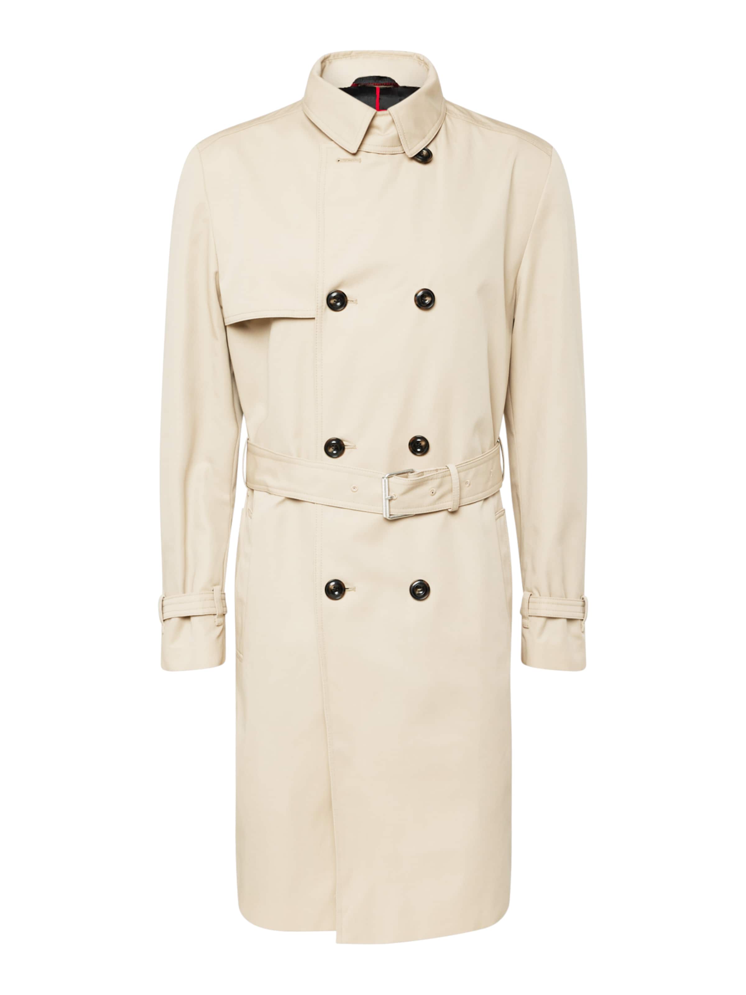 Manteau mi-saison 'Maluks' HUGO en beige : devant