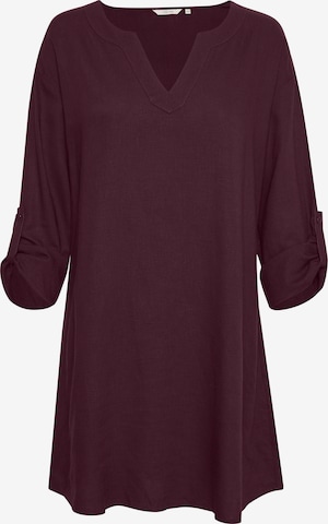 Cream Tunic 'Venta' in Purple: front