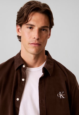 Calvin Klein Jeans regular Skjorte i brun