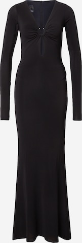PINKOVečernja haljina - crna boja: prednji dio