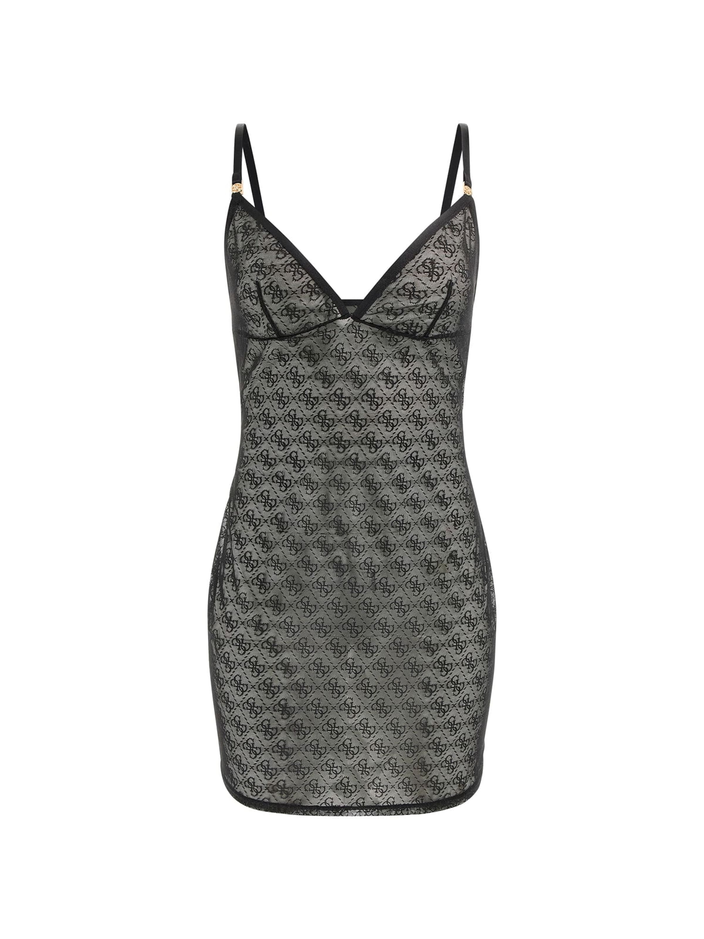 GUESS Yömekko 'Nora' värissä musta: etupuoli