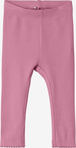 NAME IT Leggings 'DAYS' in Roze: voorkant