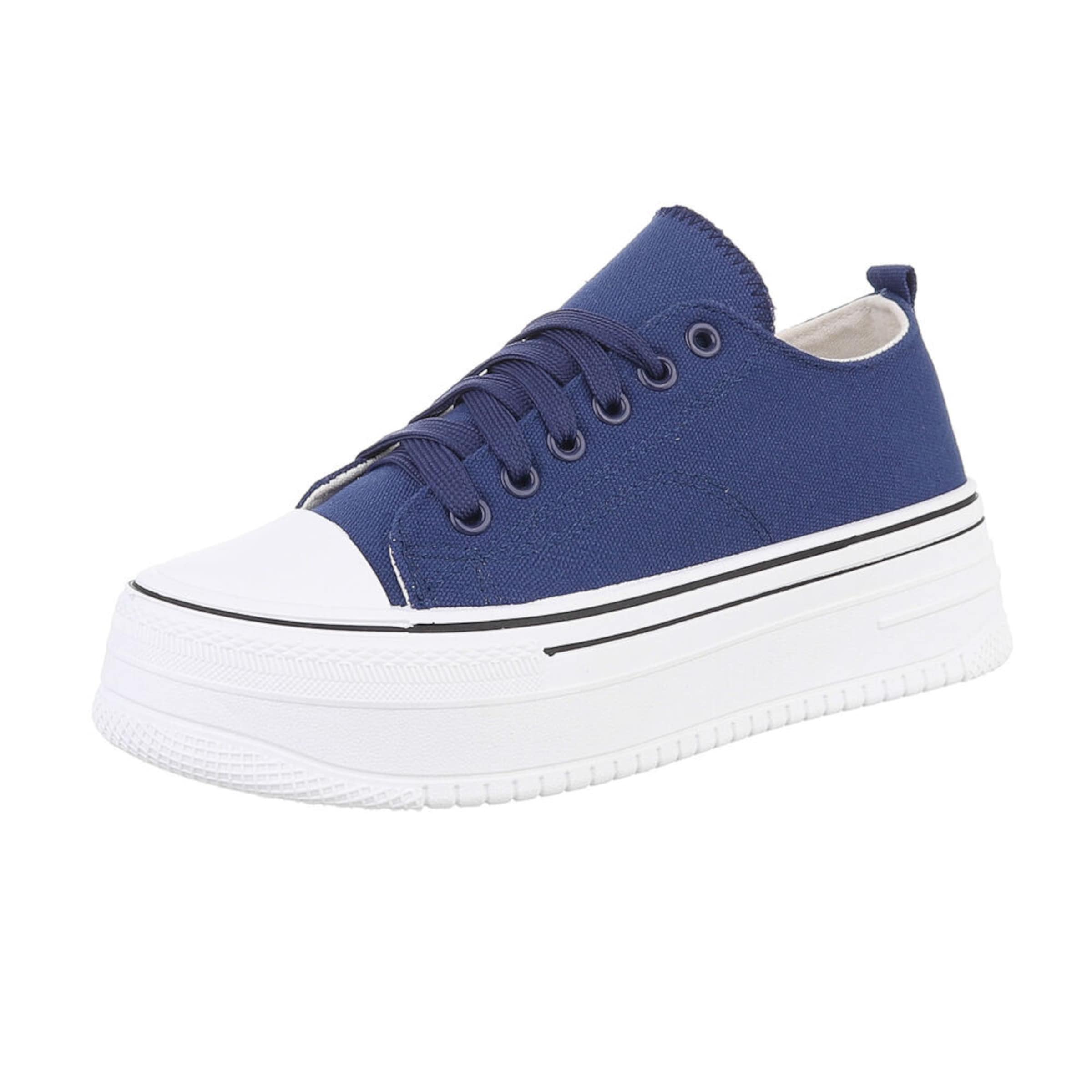 Ital-Design Sneakers in Blue: front