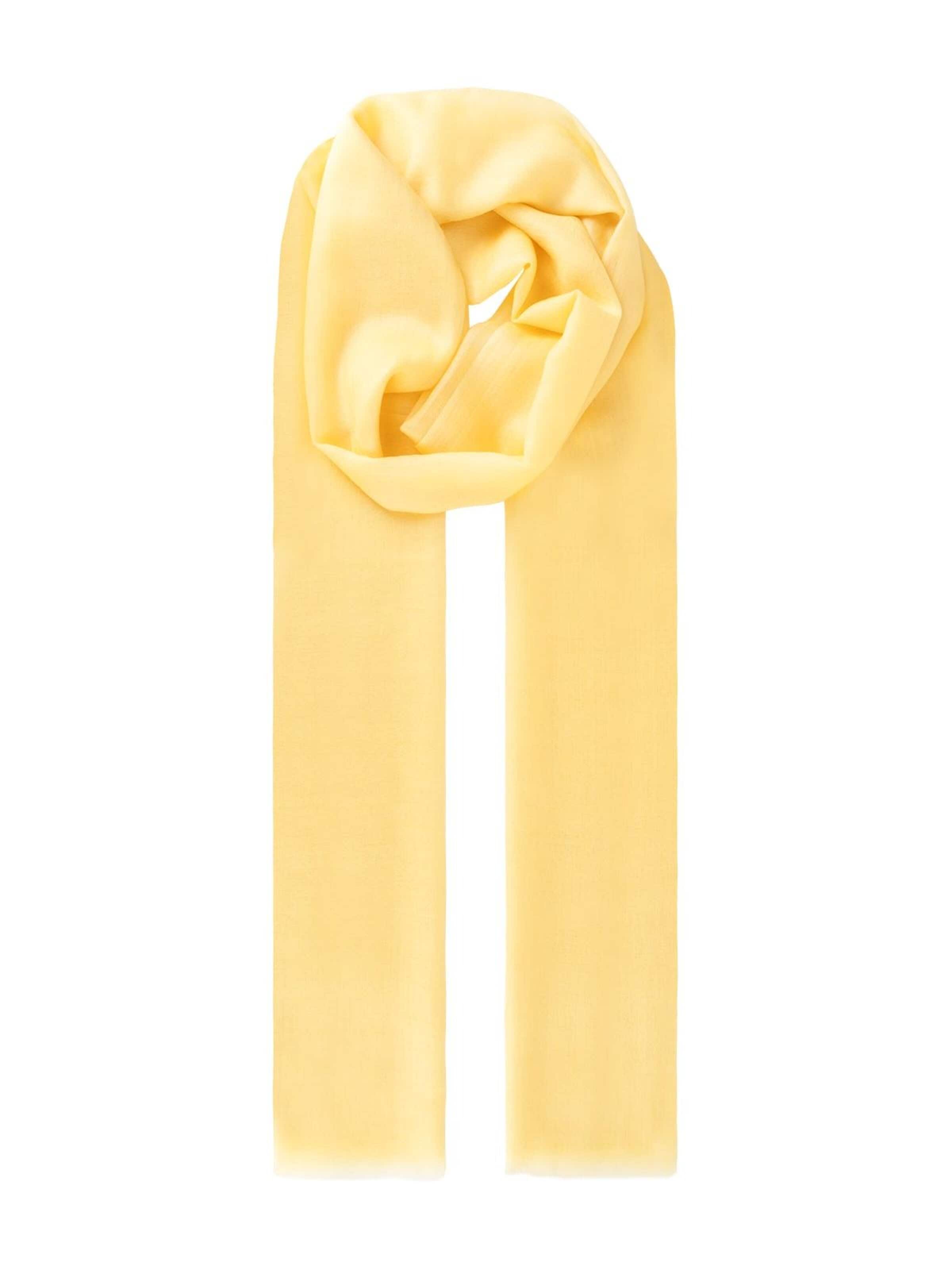 Écharpe SILK & CASHMERE en jaune