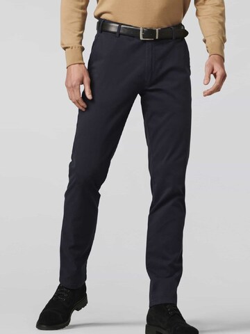 MEYER Regular Chino trousers 'Oslo' in Blue