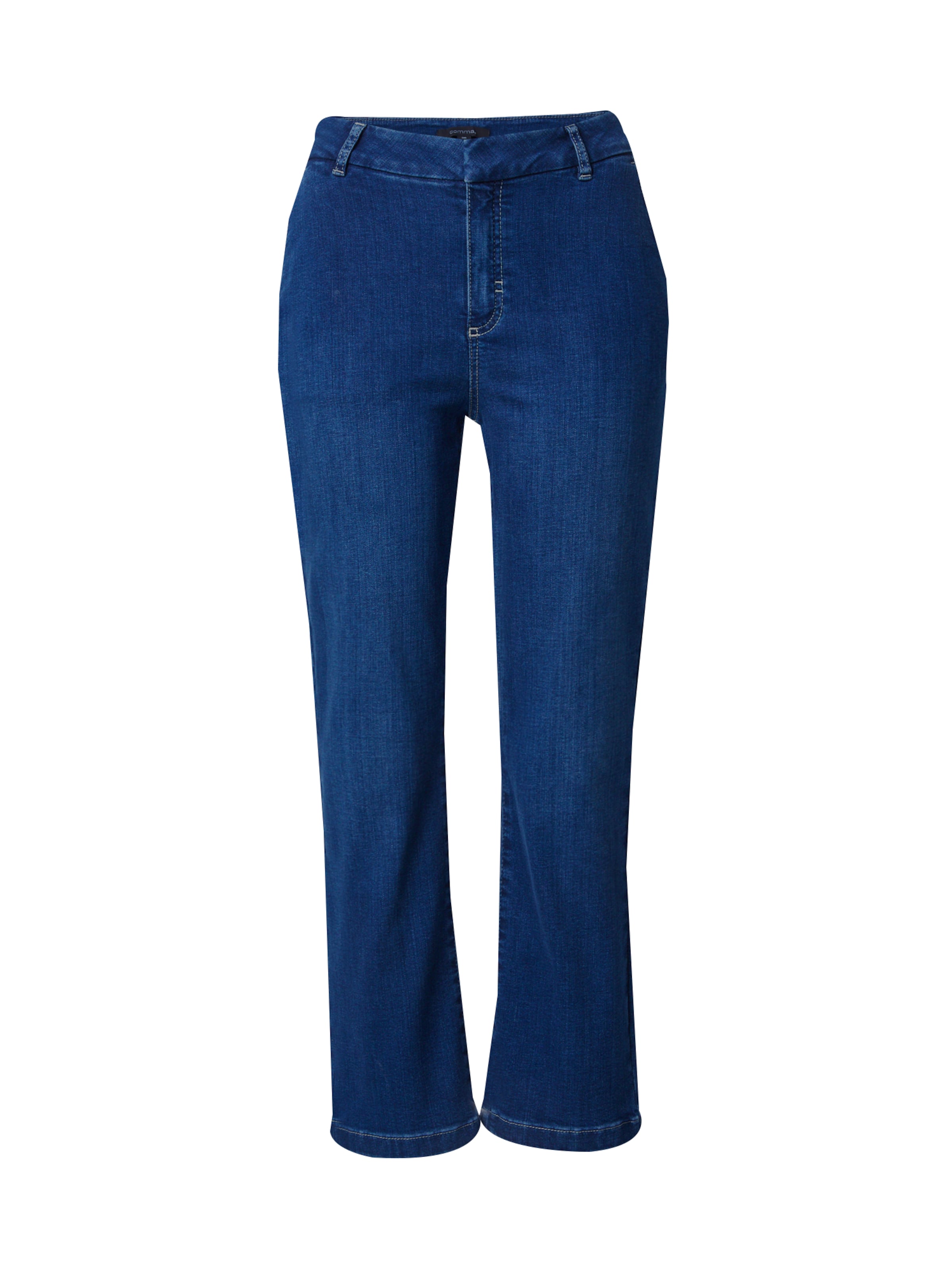 zils COMMA Plati gali Džinsi: no priekšpuses