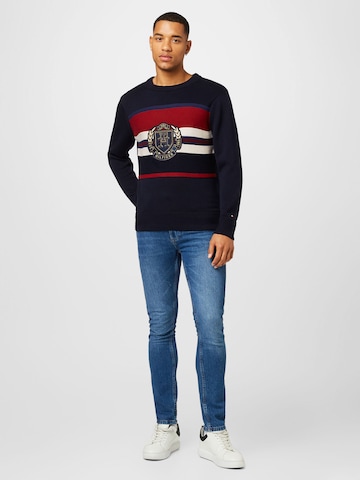 TOMMY HILFIGER Svetr – modrá