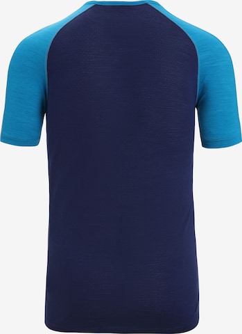 ICEBREAKER Funkčné tričko - Modrá