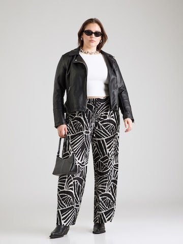 Wide leg Pantaloni 'Fa44biola' di Z-One in nero