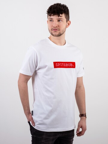 T-Shirt SPITZBUB en blanc
