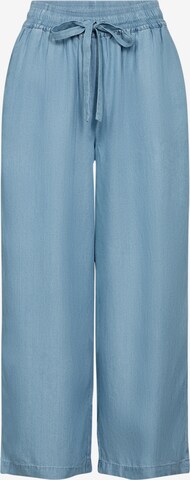 Soyaconcept Wide leg Pants 'Liv' in Blue: front