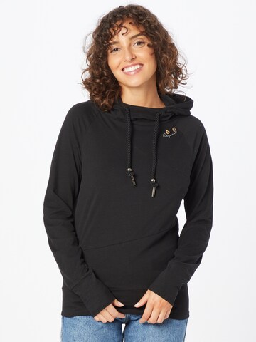 Ragwear Sweatshirt 'FUGE' i sort: forside