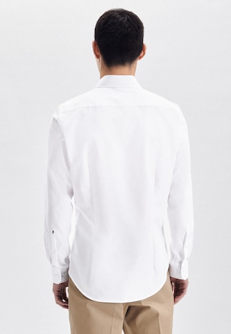 SEIDENSTICKER - Slim Fit Camisa clássica em branco