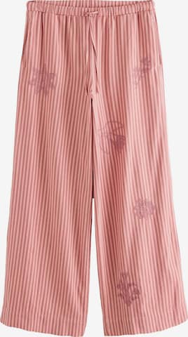 Next Wide Leg Housut värissä vaaleanpunainen: etupuoli