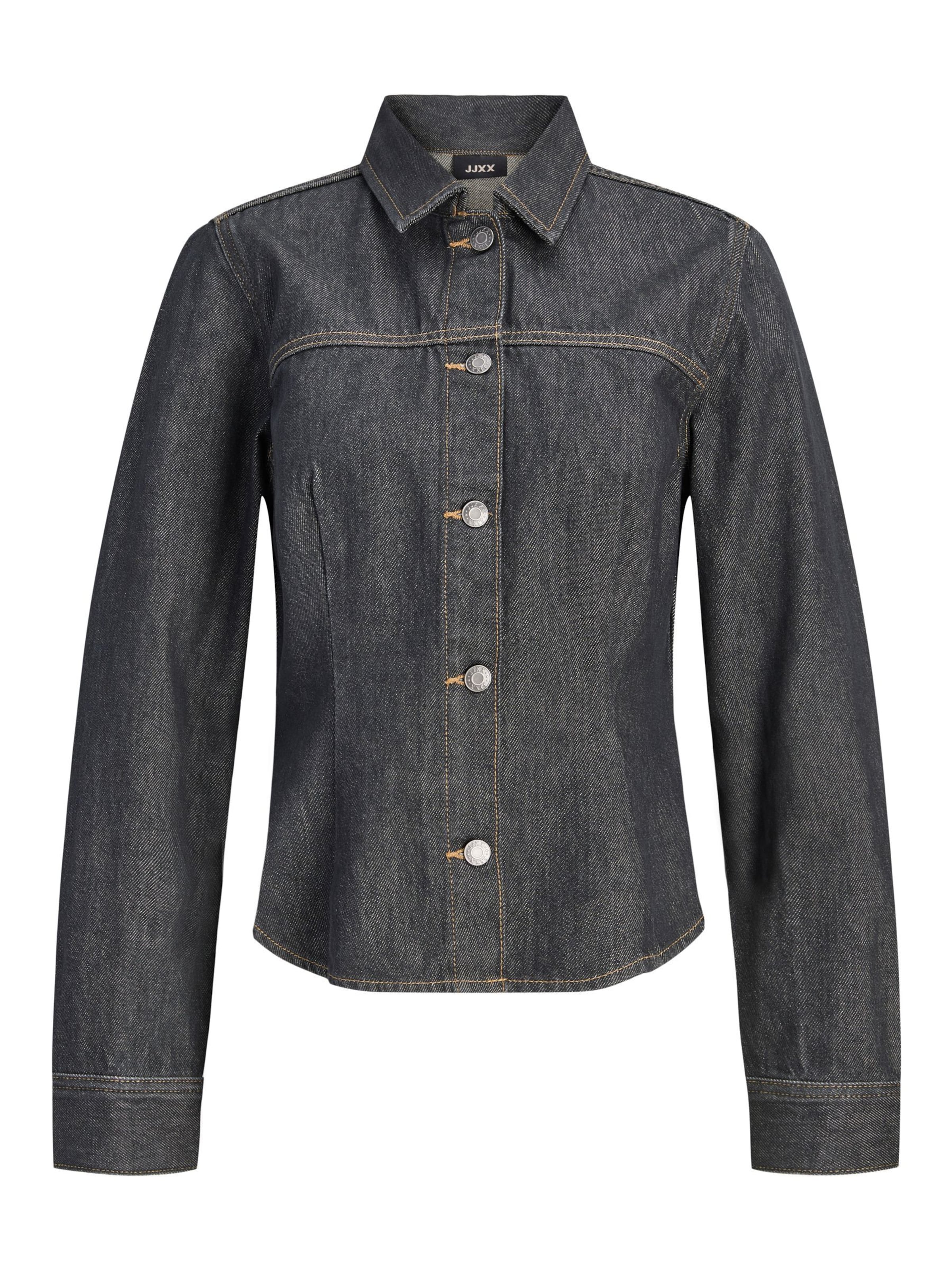 Chemisier 'WENDY' JJXX en gris : devant