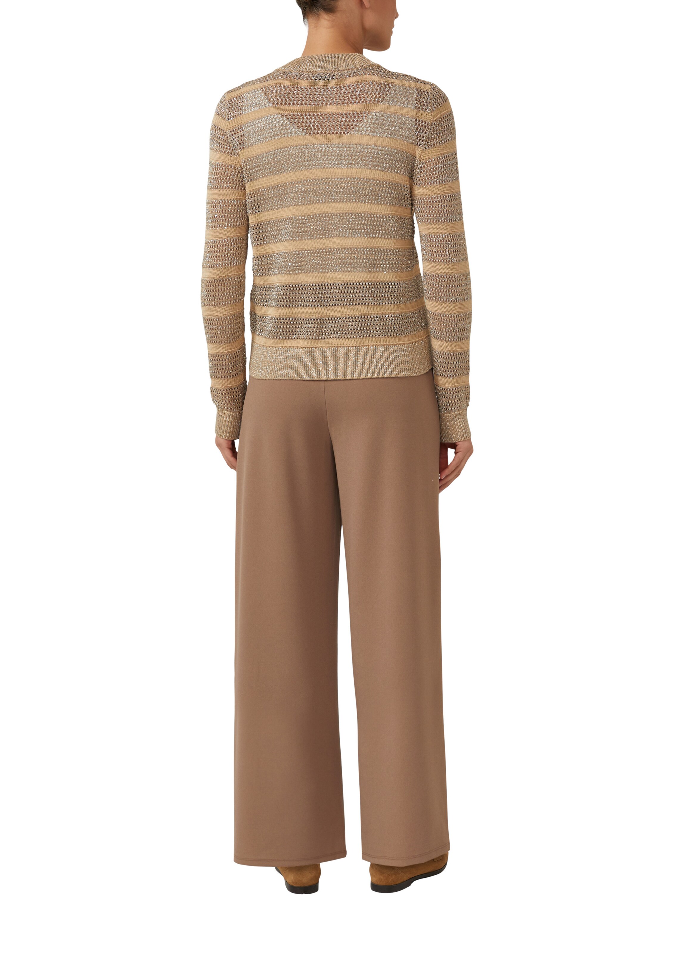 s.Oliver Knit cardigan in Brown