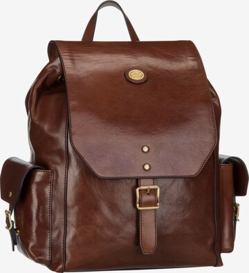 The Bridge Backpack 'Story Uomo' in Brown: front