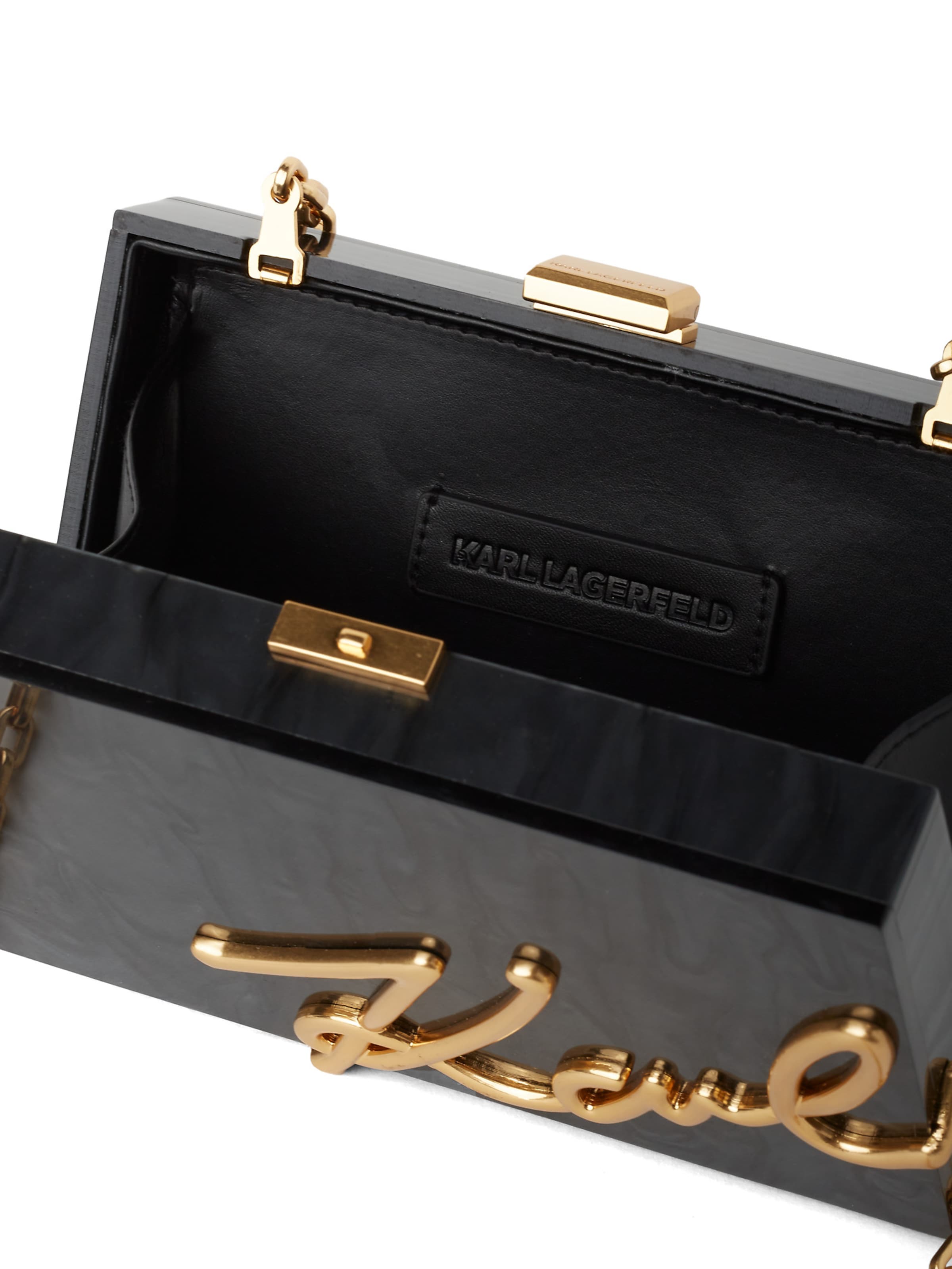 Karl Lagerfeld Clutch in Black