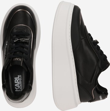 Sneaker low de la Karl Lagerfeld pe negru