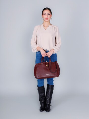 Borsa a mano di CAFè NOIR in rosso