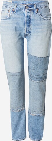 LEVI'S ® Regular Jeans '501' in Blauw: voorkant