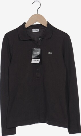 LACOSTE Top & Shirt in S in Brown: front