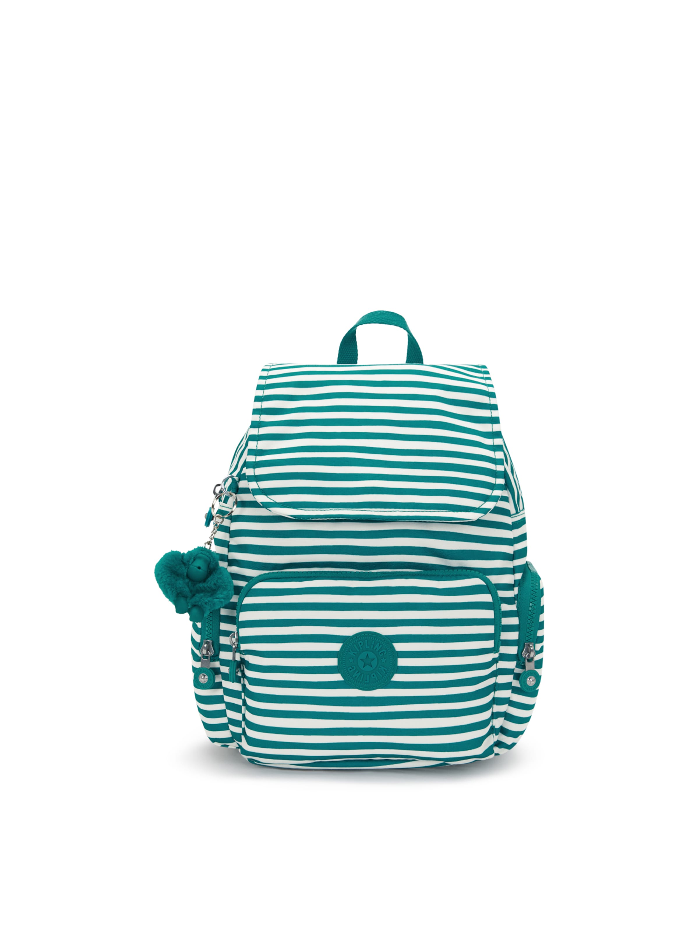 KIPLING Rugzak 'CITY ZIP S' in Groen: voorkant