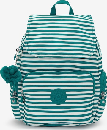 Sac à dos 'CITY ZIP S' KIPLING en vert : devant