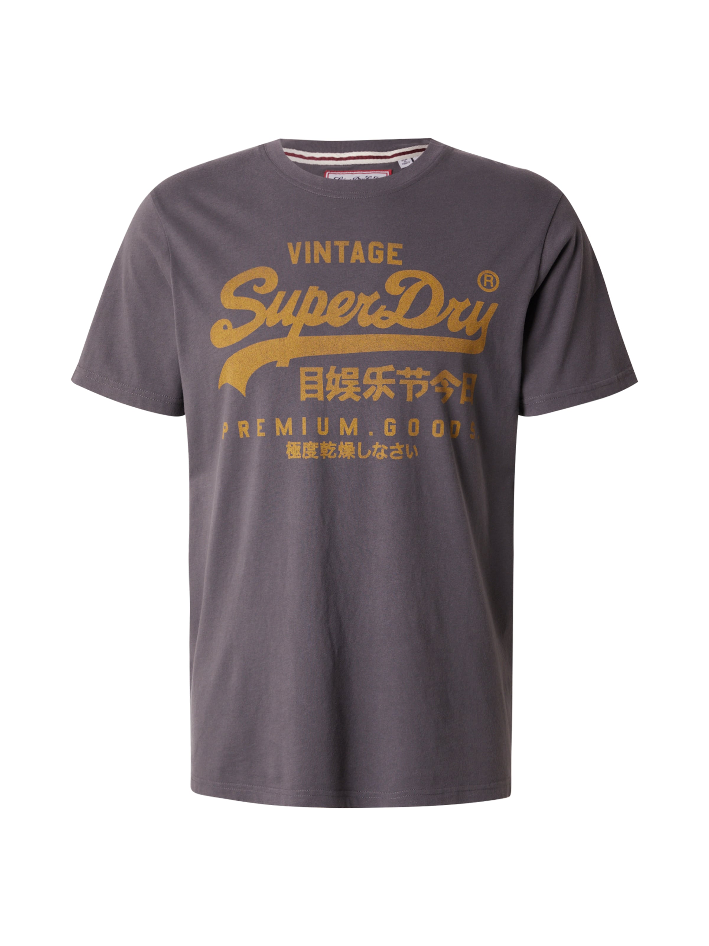 Superdry Shirt in Grijs: voorkant